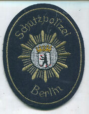 Berlin Armabzeichen alter Art Schutzpolizei / Wasserschutzpolizei 1.Modell (15)