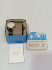 Fossil Tillie 3-Zeiger-Werk Leder schwarz Damenuhr BQ3921_0.2_5