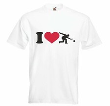 T-Shirt I LOVE BOWLING -