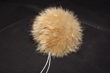 Kojote Echt Fell Bommel Pelz Pompom für Mütze, Schlüssel..,Taschen.., anhänger