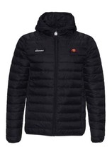 LOMBARDY Ellesse Black Steppjacke Daunen Neu B-Ware Uni Gr.XS Kapuze UVP 189,95€