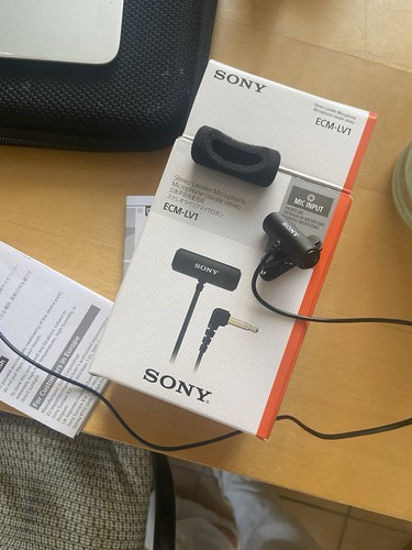 Sony ecm lv1 - sony, ecm-lv1