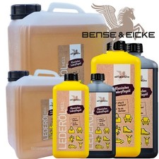 B & E Lederöl Inhalt und Farbe wählbar, Lederpflege Fett Leder fuer Schuhe