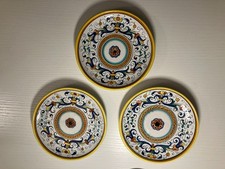 3 Deruta Majolika Teller *
