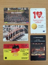 Japan Telefonkarte - 5 Motive