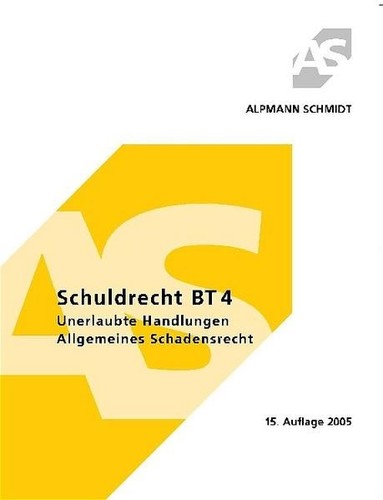 Schuldrecht unerlaubte - schuldrecht, 4