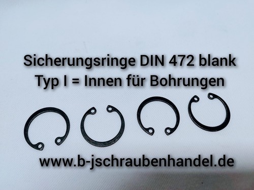 Sicherungsringe din 472 - ,