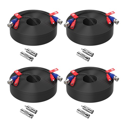 Zosi 4x100ft video kabel bnc - 4x100ft,