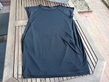 Masai Clothing Basic Tulpen Unterzieh Kleid Tunika schwarz Stretch XL 44/46