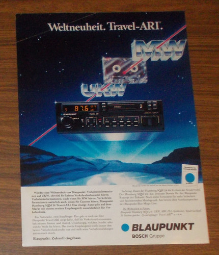 Seltene werbung blaupunkt - seltene,