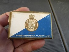 Alte leere Zigarettenschachtel