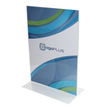 Acryl T-Ständer Din A4