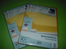 2 Spannbetttücher von dormia