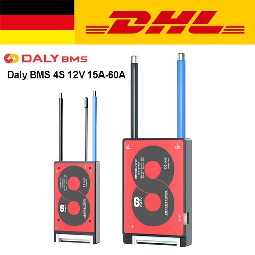 Daly bms 12v 15a 60a - daly,