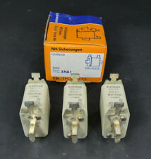 3 Stück Siemens NH-Sicherungen 3NA1 017 | 500V~ | 50A 00/gL | >100kA | NEU OVP