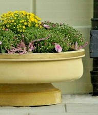 🔶Pflanzschale Pflanztrog Pflanztopf Flora Sandstein Steinkunst BLACKFORM