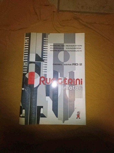 Werkstatthandbuch ruggerini - werkstatthandbuch,