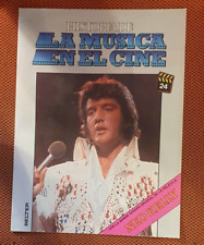 ELVIS PRESLEY - HEFT -  LA MUSICA /EN EL CINE - SPANIEN 1982