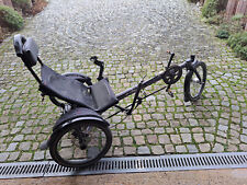 E-Liegedreirad Hasebike Kettwiesel 18 Gänge und Front E-Motor 