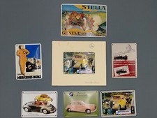 Blechschilder Konvolut Mercedes BMW u. weitere