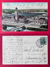 AK ZEITZ 1914 Die neuen Bahnhofsanlagen Bahnhof    ( 167045