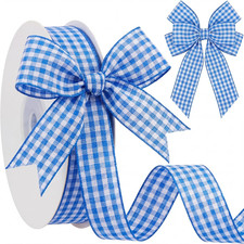 Blau Weiß Kariertes