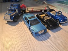 Spielzeugautos Konvolut  LKW, Porsche 911,Mercedes 190e,VW Käfer