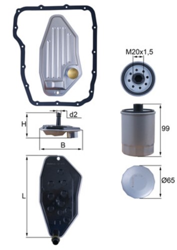 Mahle hydraulikfilter - mahle,