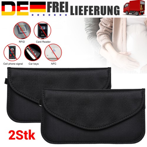 Rfid strahlenschutz tasche - 2x, strahlenschutz-tasche