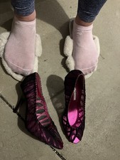 High Heels Damenschuhe Getragen Pumps 39 Sammler Vintage