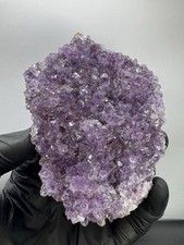 Natur Amethyst Stufe Flach