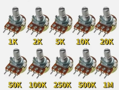 Potentiometer poti bis 1m - poti,