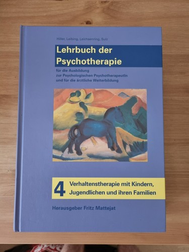 Lehrbuch der psychotherapie - der,