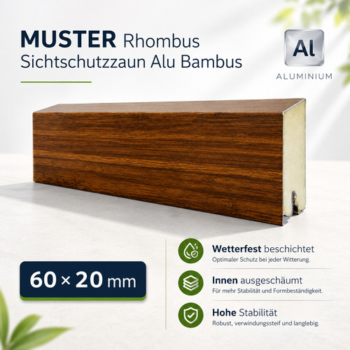 Muster rhombus sichtschutzzaun - muster,