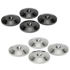 Dynavox Unterlegscheiben für Lautsprecher, 4er Set, Grommets für HiFi Spikes