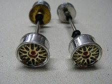 Carrera Exclusiv Vorderachse + Hinterachse Porsche oder Panoz 85036 + 85037 Neu