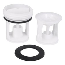 Flusensiebeinsatz wie Bauknecht C00141034 für Askoll Plaset Ablaufpumpe in