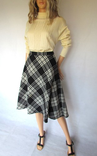 Vintage karierter karorock st - vintage,