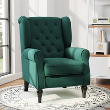 HOMCOM Ohrensessel Gepolstert