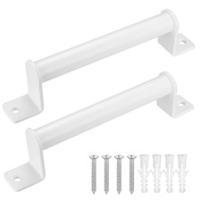 2 Stück Türgriffe weiß