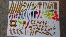 LEGO Ninjago 100 Waffen Zubehör Teile Paket B