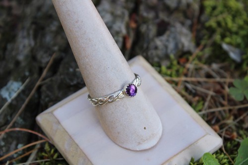 Sterling silber amethyst - silber,
