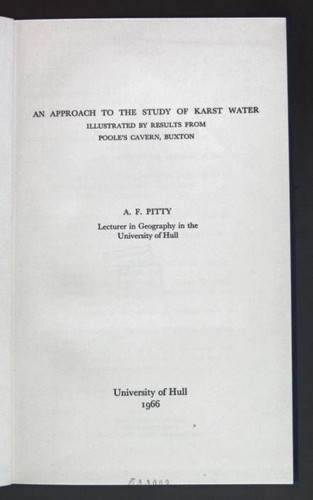 Approach the study of - approach,