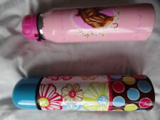 Alfi isoBottle Trinkflasche Edelstahl Thermoflasche Pferde rosa, 0,5l + 2te 0,5l