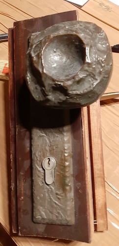 Stoßgriff massiv bronze - ,
