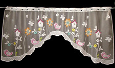 Bogengardine Frühling