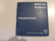 Ersatzteile Liste Katalog BMW 700 Coupe Limousine Sport-Coupe Luxus-Limousine