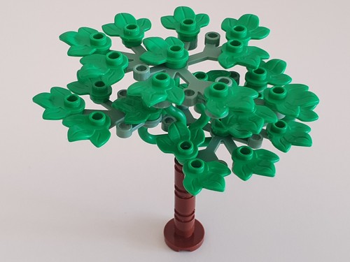 Lego laubbaum mit - lego, blätter