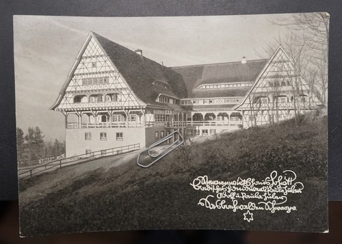 Postkarte schauinslandhaus - postkarte,
