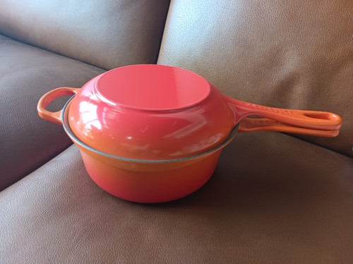 Creuset marmitout orange - marmitout,,